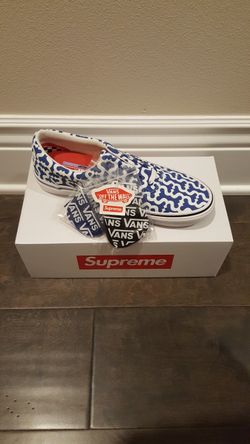 Vans Skate Era Supreme Monogram S Logo Royal