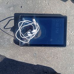 Tablet With Charger 