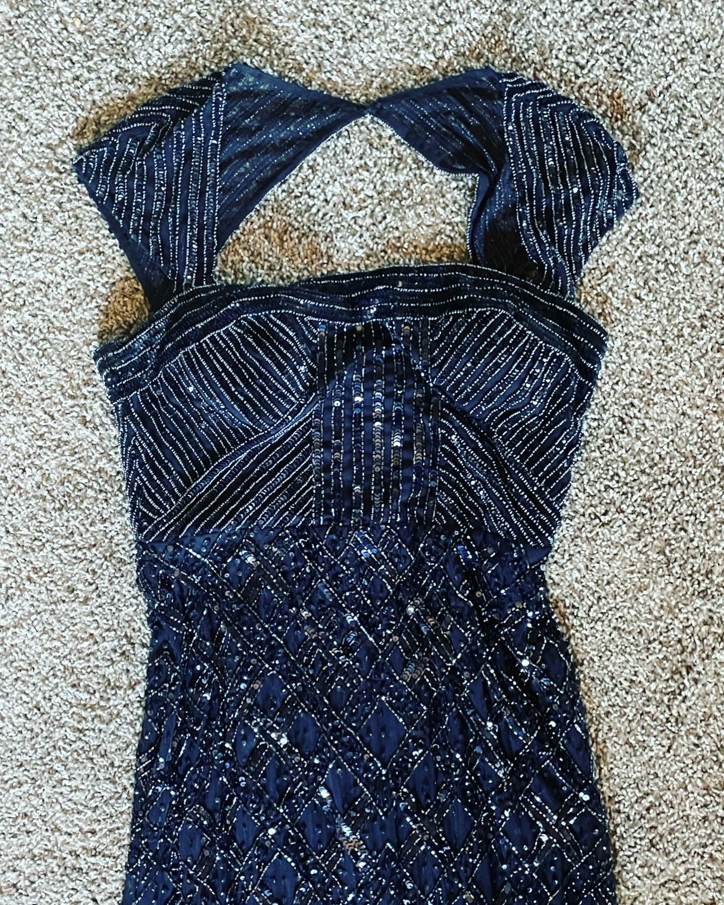Beaded/Sparkley Blue Formal Dress