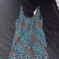 Leapard Print Swimwear Top