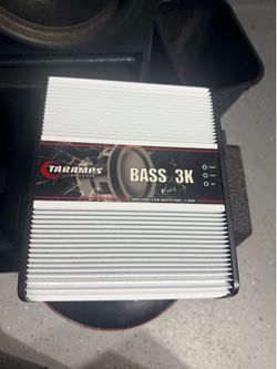 Taramps bass 3k 1 ohm amp