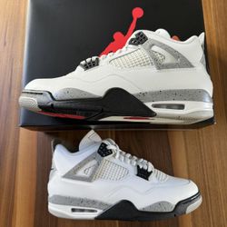 Jordan 4 White Cement Size 13