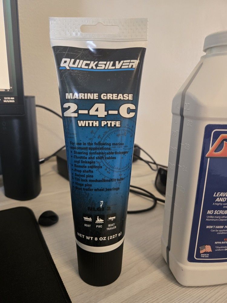 Quicksilver Marine Grease 2-4-C With PTFE