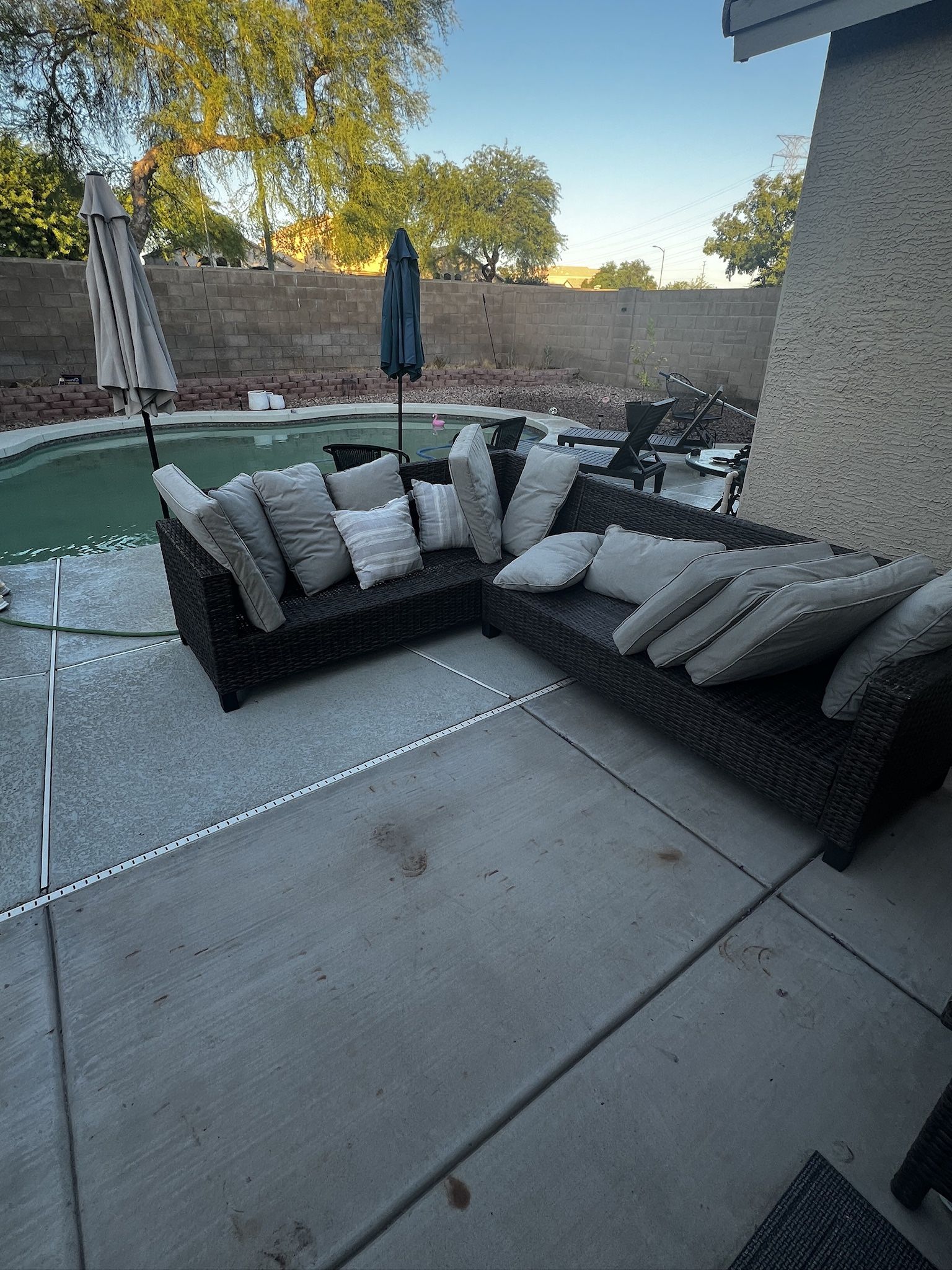 Outdoor Couch And table 