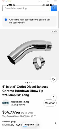 Exhaust tip