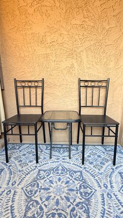 Patio Chairs and Table Set