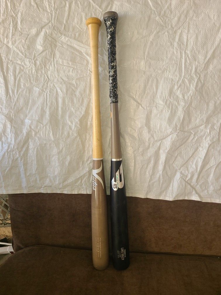 Baseball Wood Bats For Sale 33.5in And 34in