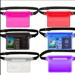 Waterproof Waist Pouch with Adjustable Waist Strap 