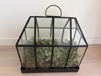 Ikea fake plant greenhouse