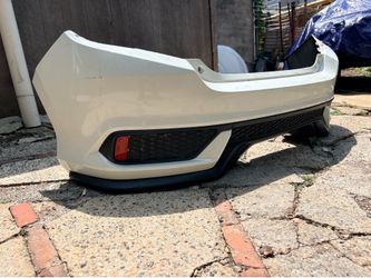 2020 honda civic si coupe rear bumper