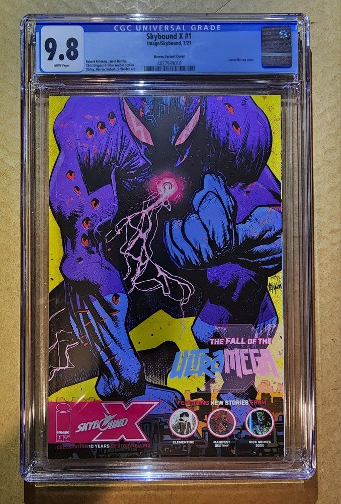 Skybound X 1 (CGC 9.8) NM/MT (2021) Image/Skybound