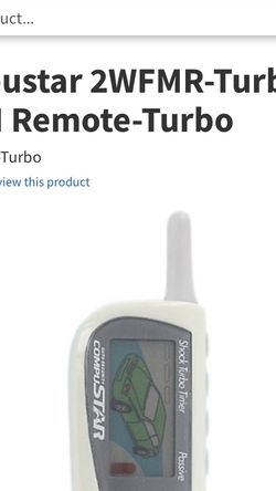 Compustar 2WFMR turbo remote