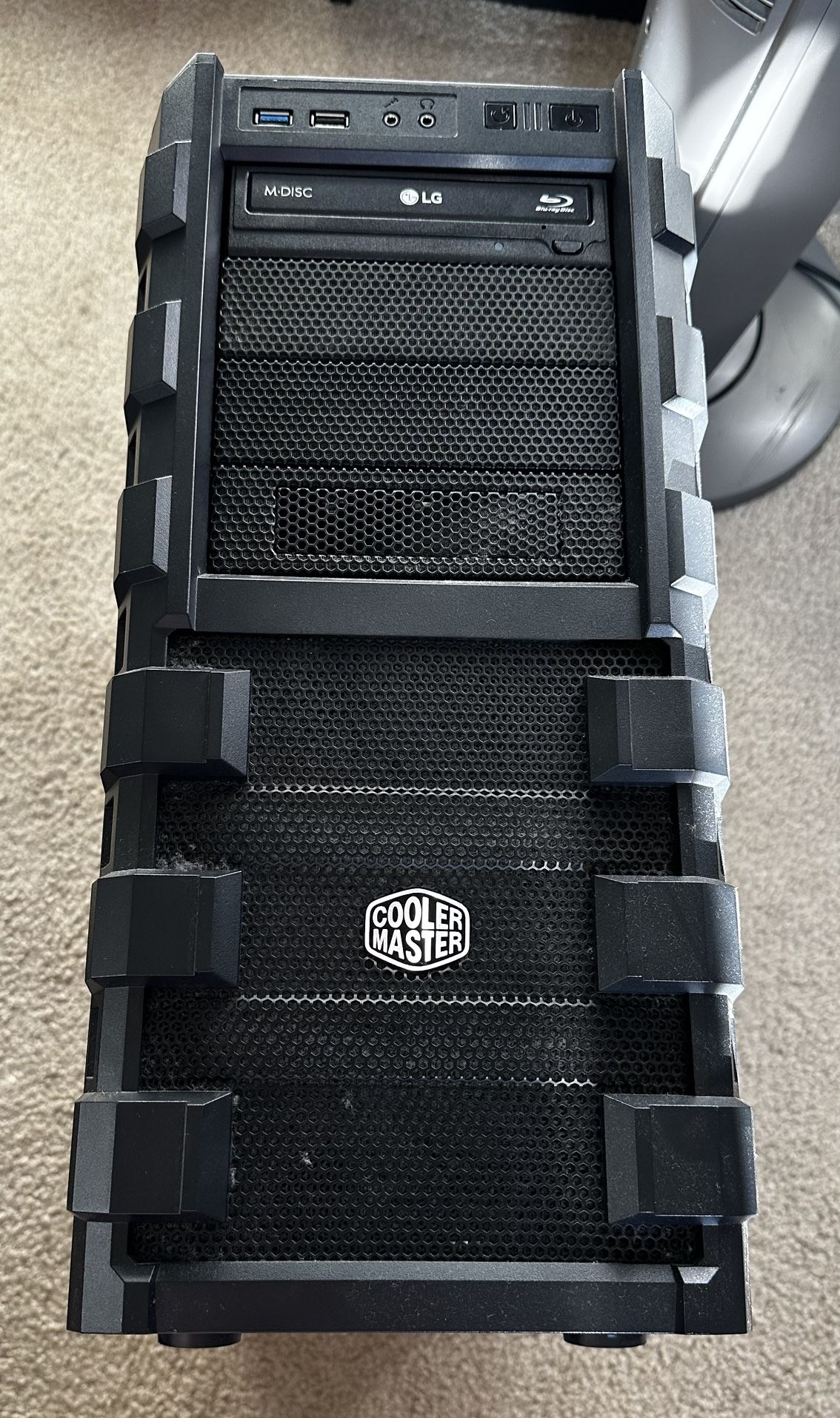 PC Case COOLMASTER HAF 912 W/ Internal SATA Disc player/reader