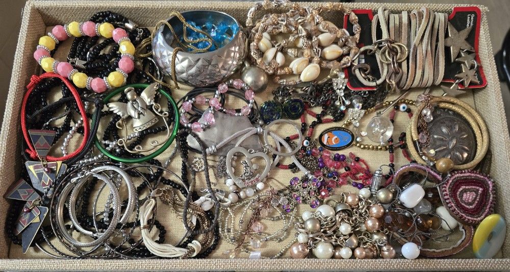 #6 Jewelry Lot Wearable and Craft