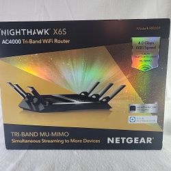 NETGEAR R8000P Nighthawk 1000 Mbps 4 Port Tri-Band WiFi Router (R8000P100NAS)