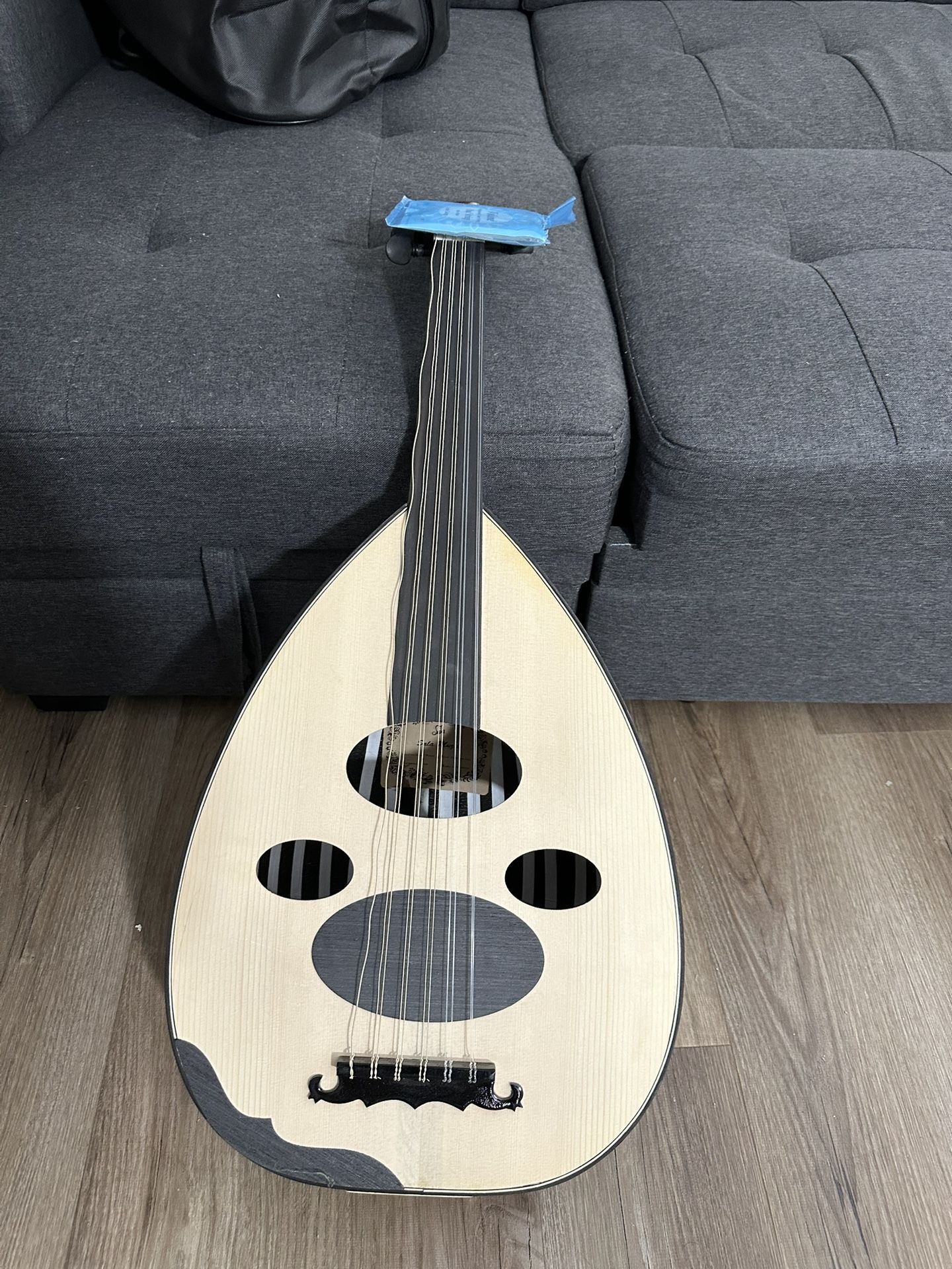 Arabic Handmade Walnut String Instrument Oud