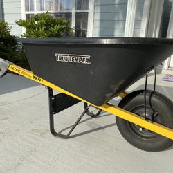True-Temper Wheel Barrow With Total Control Handles