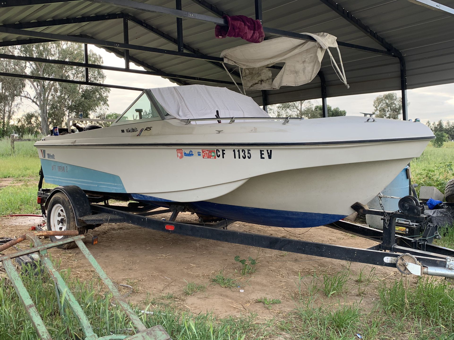 20ft Wellcraft Boat