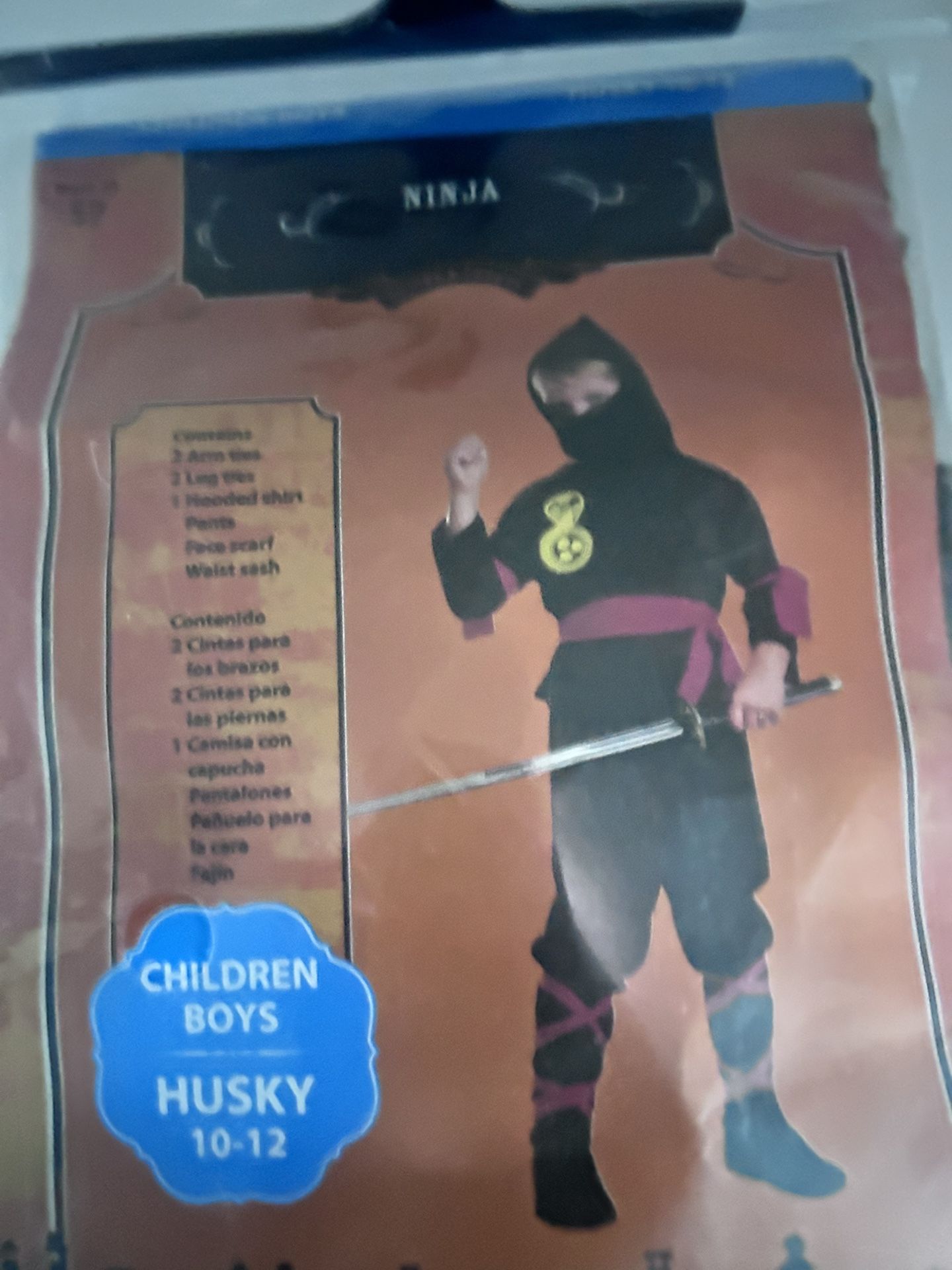 ninja kids halloween costume