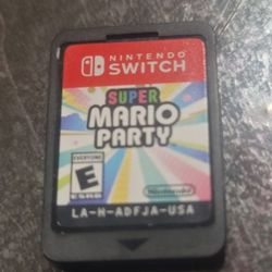 NINTENDO SWITCH SUPER MARIO PARTY 