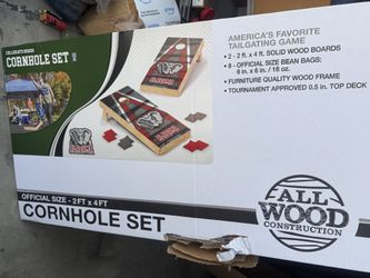 Cornhole Set 2ft X 4ft