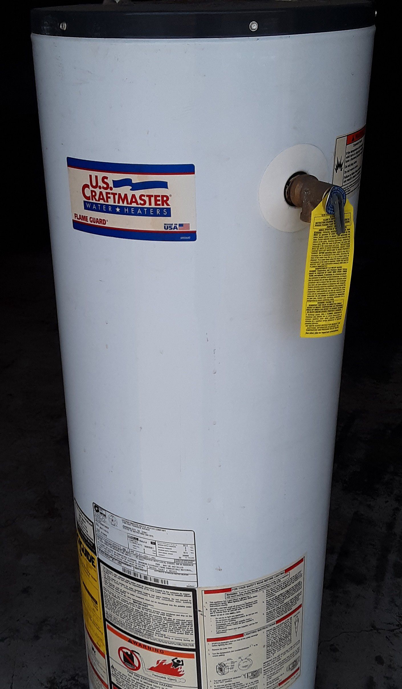 Hydrojet 50 gallon electric water heater