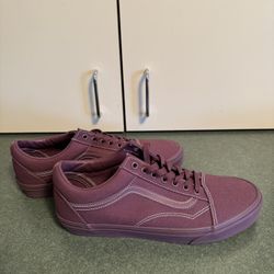 NEW Vans OLD SKOOL 507698 Purple Plum Wine MONO Low Top Skateboard Shoes Size 11