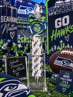 Seattle Seahawks Decorative beaded pen