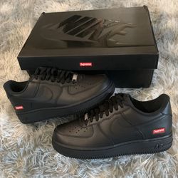 Supreme Air Force 1 Black - Size 9 Men’s