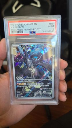 Pokemon Center N's Zekrom 031 PSA 9