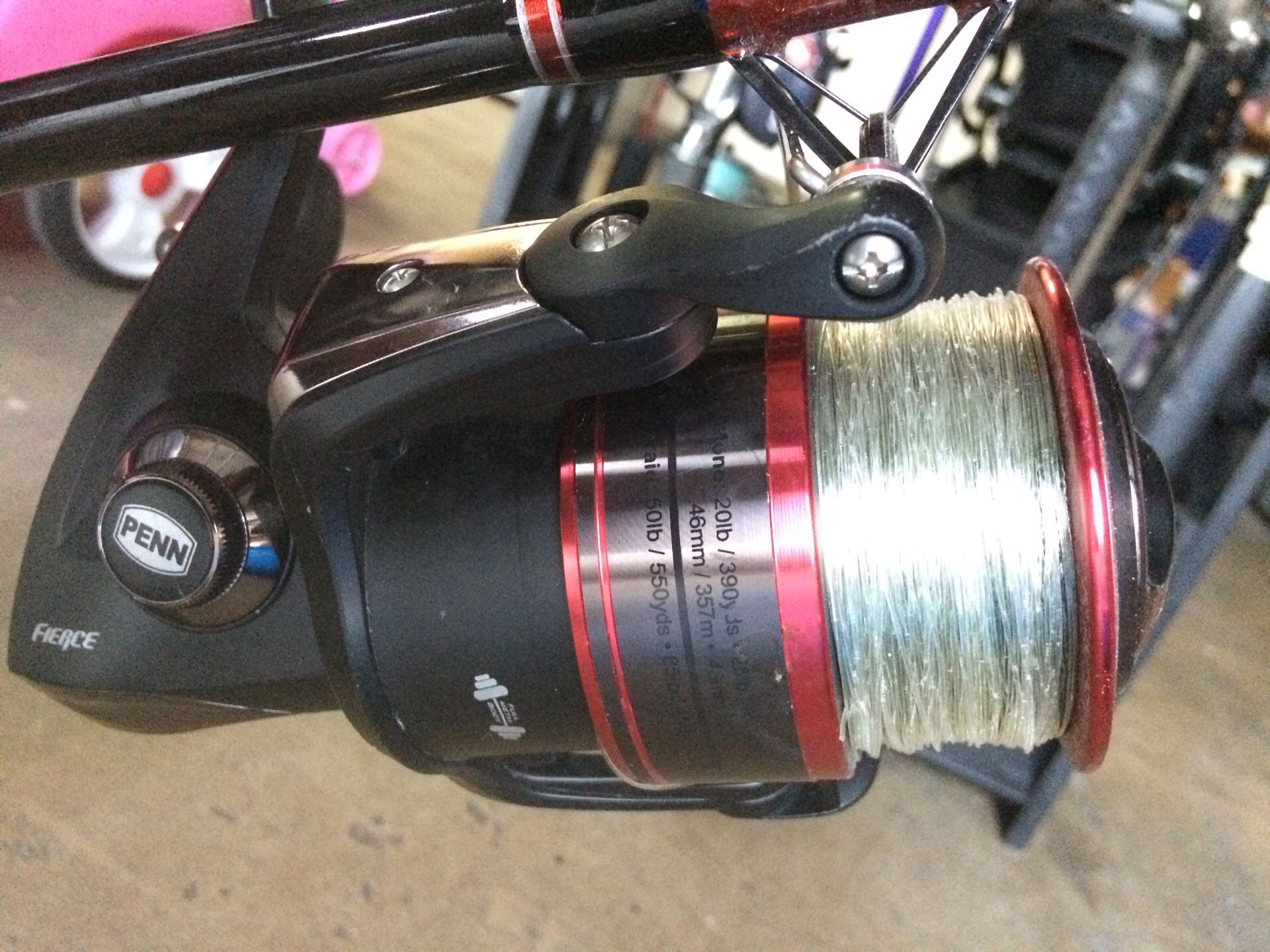 Penn Fierce Reel with 12ft Master Power 6000 Pole for Sale in San Diego, CA  - OfferUp