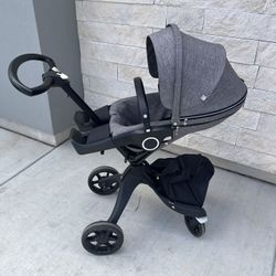 Stokke Xplory Stroller in Grey