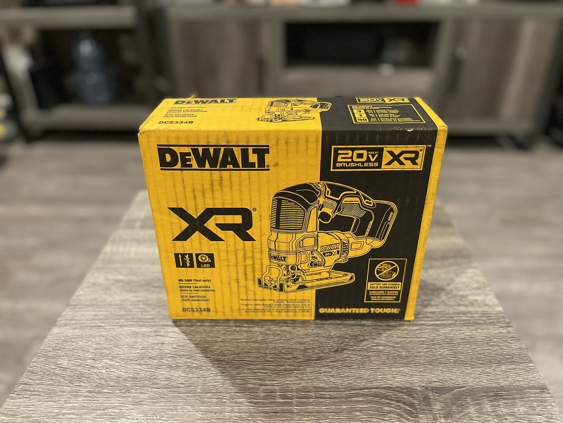 DEWALT 20V MAX XR Cordless Brushless Jigsaw (Tool Only)
