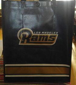 NEW OFFICIAL NFL LA RAMS BEACH BAG.