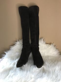 Nine West Size 7 1/2 Suede Tall Boots