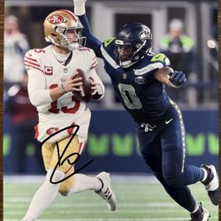 Demarcus Lawrence Signed Autographed 8x10 Photo Seattle Seahawks