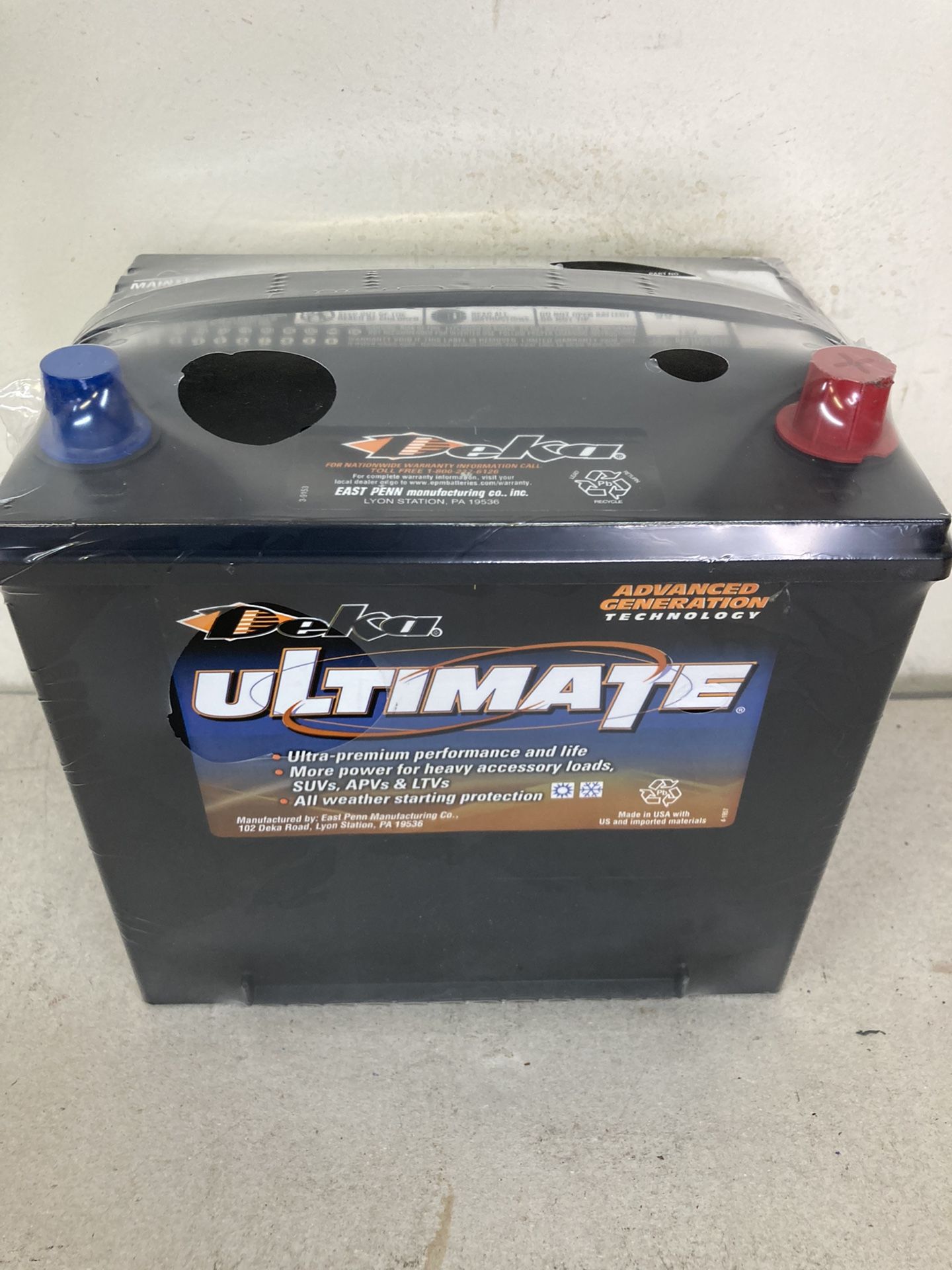 Car battery Deka ultimate AGT technology Special edition High-performance Size 35 for sale