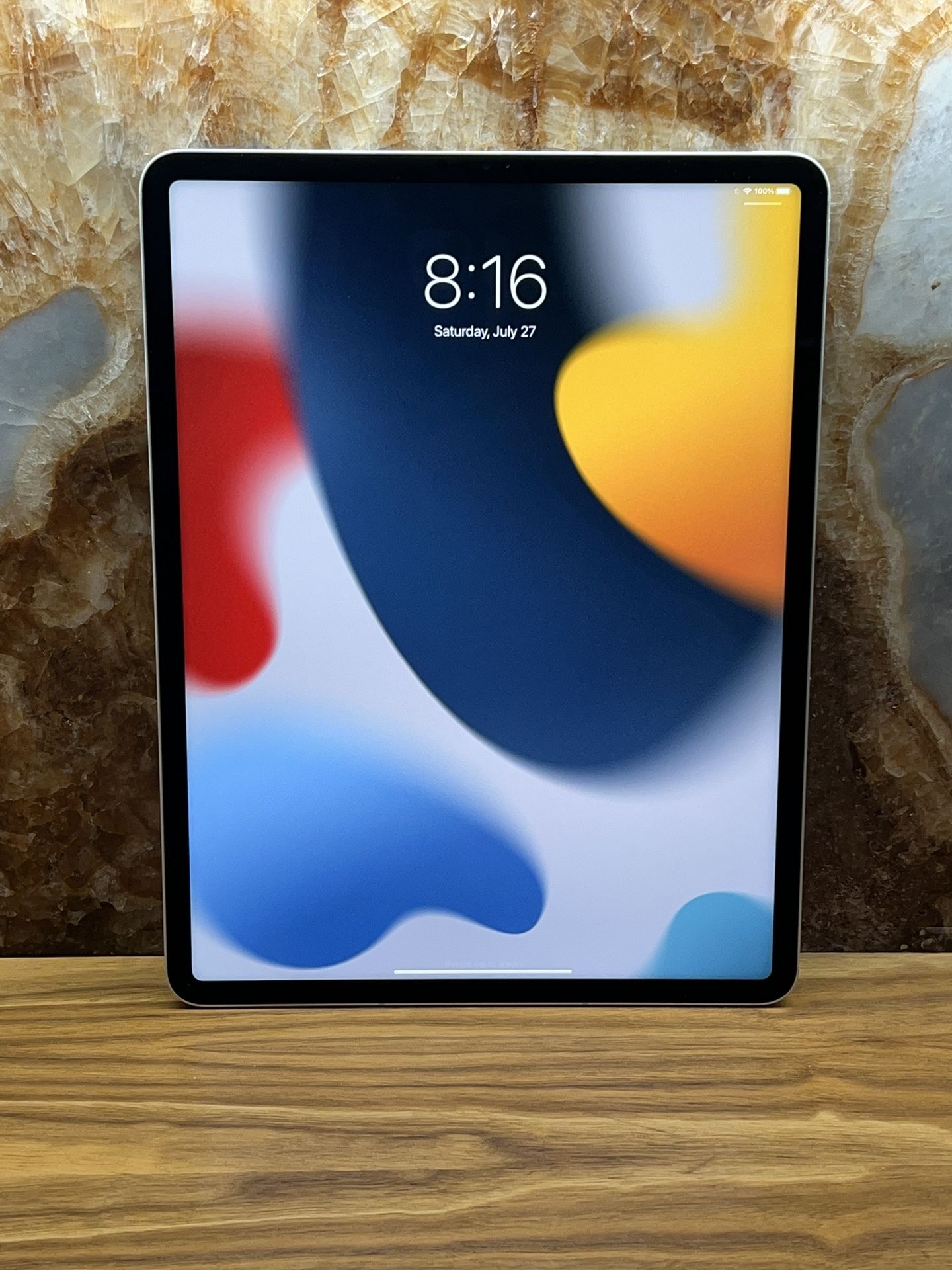 Apple iPad Pro 5th Gen 128GB, Wi-Fi + 5G (Unlocked), 12.9 in - Silver MHNT3LL/A,apple,apple iPad Pro 5th Generation,iPad Pro,iPad Pro 5th Gen,iPad