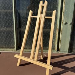 Folding Wooden Mini Easels 9” X 15”
