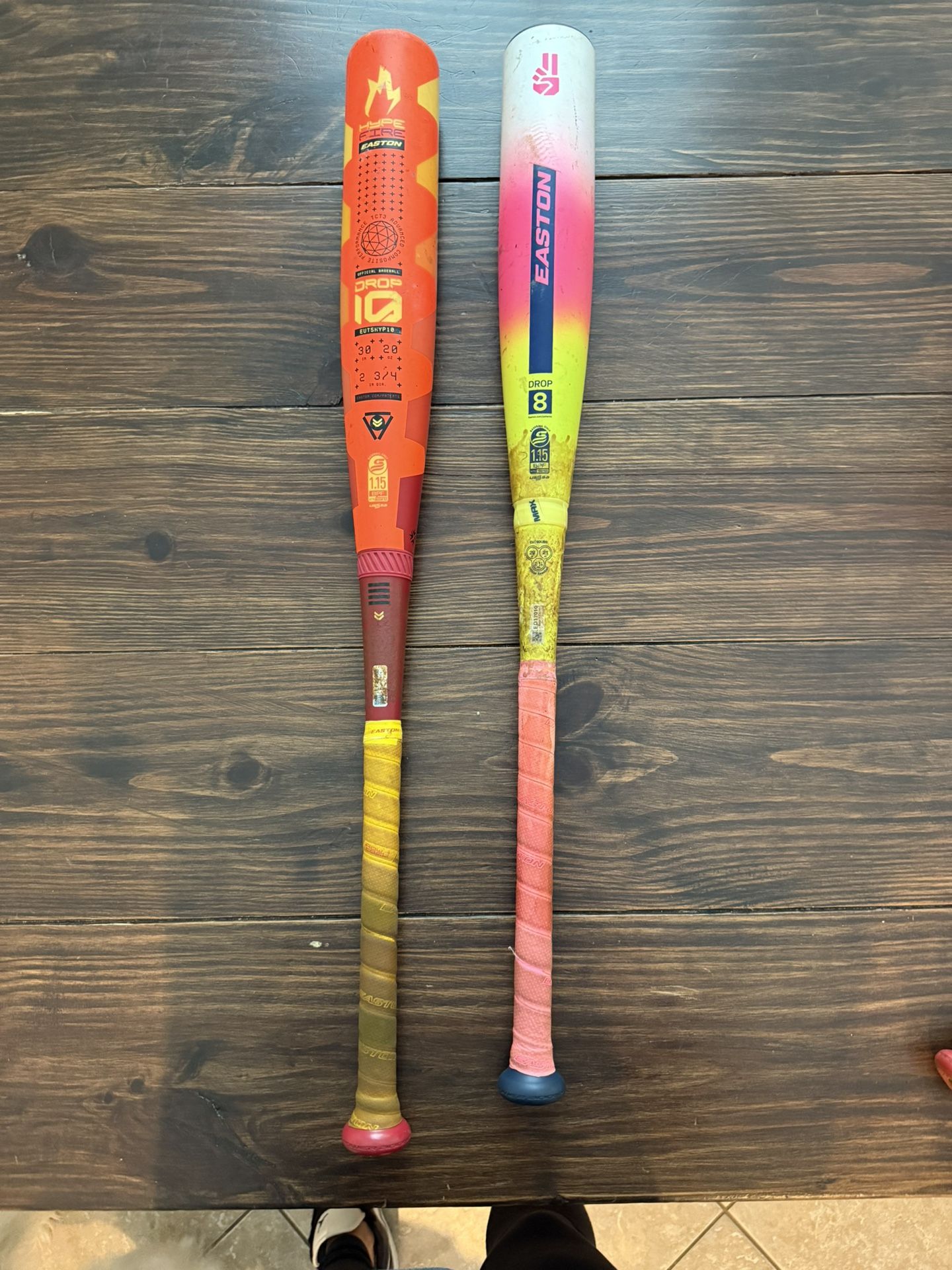 Easton Baseball Bats 