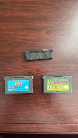 2 Game Boy Advance Games and a Cover
