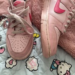 Triple Pink Dunks
