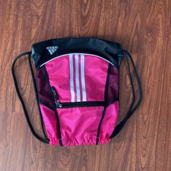 Adidas Gym Bag / Back Pack / Pink & Black