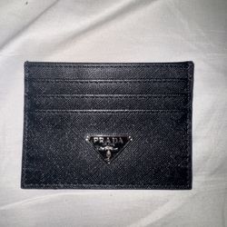 Prada Saffiano Leather Card Holder 