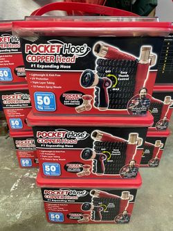 50ft expanding copper hose