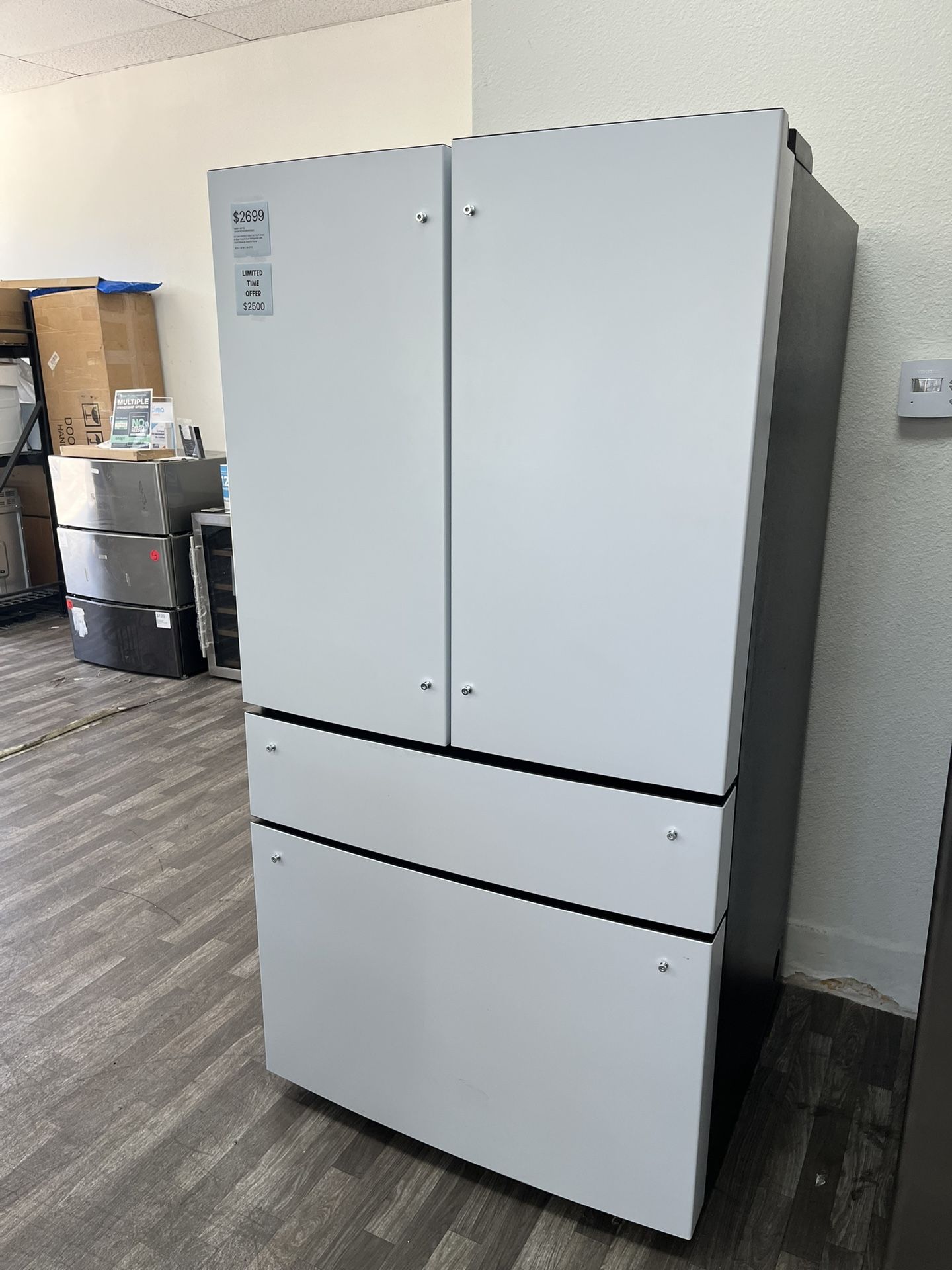 Price Reduced to $2500 GE CAFE 36”W French Door, Open Box, Excellent Condition, One Year Warranty