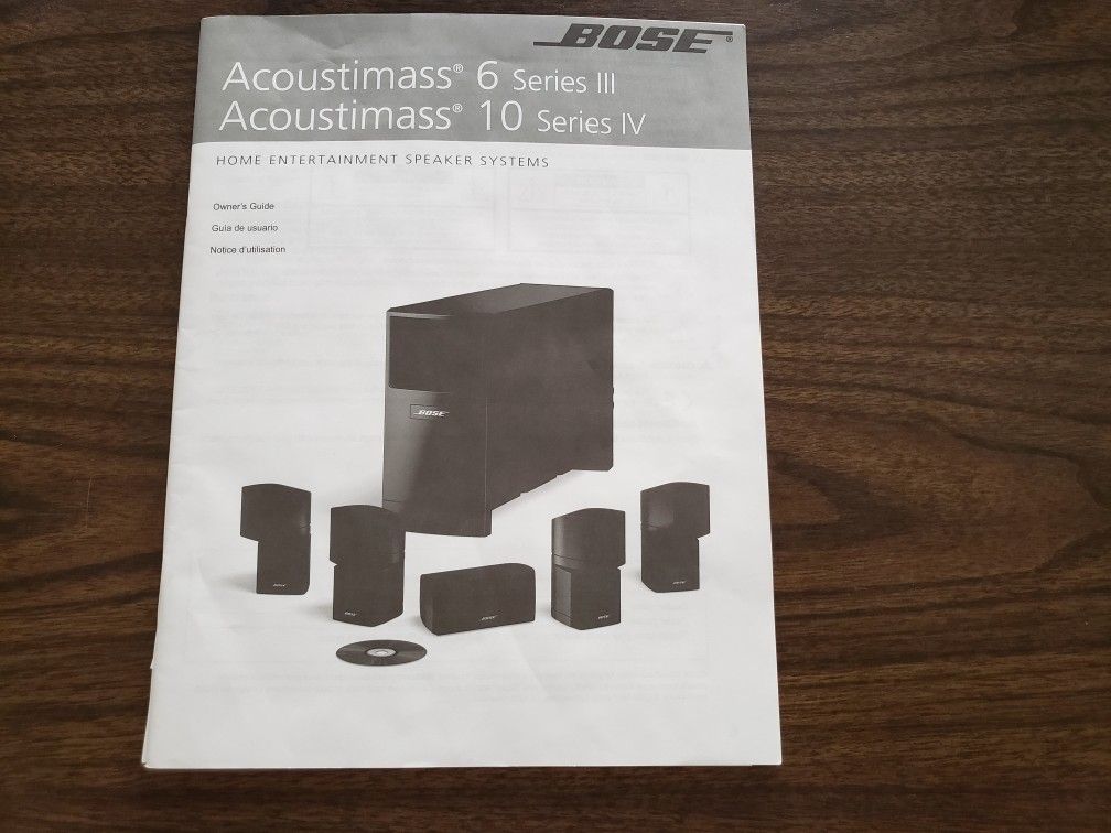 Bose Acoustmass 10 Series IV