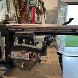 Craftsman 10 Inch Radial Saw 