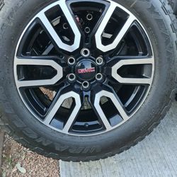 2026 NEW OEM ORIGINAL TAKEOFFS GMC SIERRA AT4 TIRES GOODYEAR ALL-TERRAIN NEW 100 % DOT 4825 $ 1599 