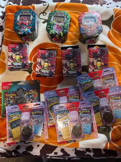 Pokémon TCG Bundle – Tins, Booster Boxes & Blister Packs